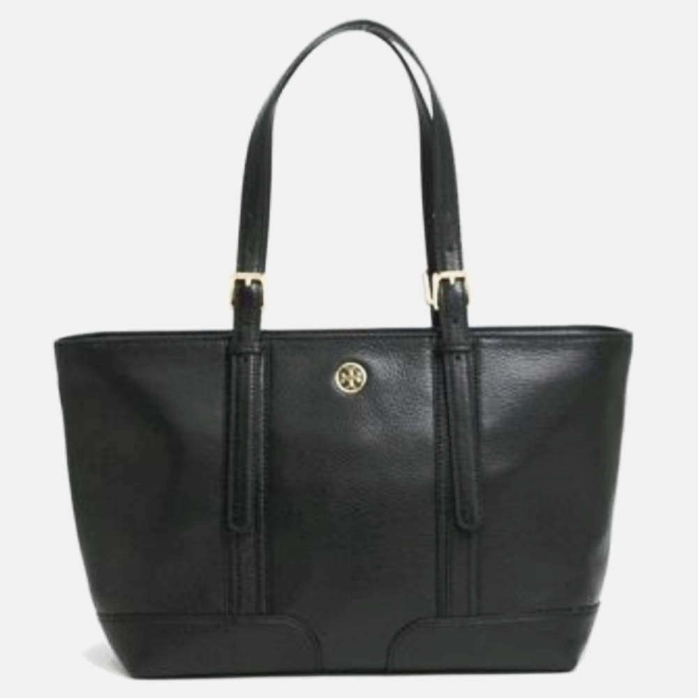 Tory Burch Landon pebbled leather large tote